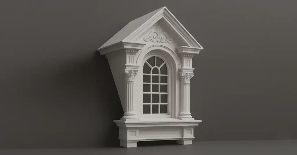 Architctural dormer window surrounds