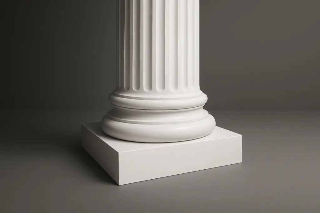 Capiteles y bases de columnas