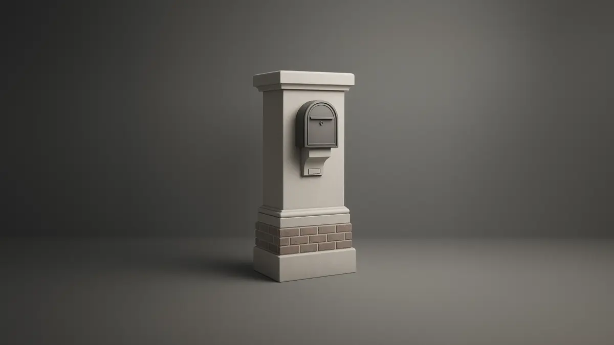Stucco Mailboxes
