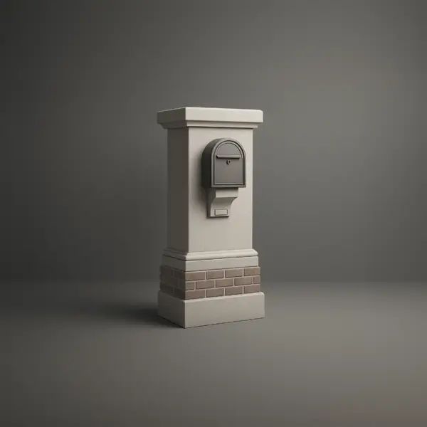 Stucco Mailboxes
