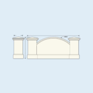 Custom Monument Sign MS 011