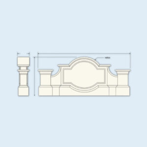 Custom Monument Sign MS 025