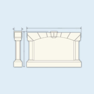 Custom Monument Sign MS 027