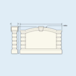 Custom Monument Sign MS 028