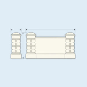 Custom Monument Sign MS 046