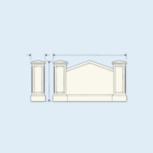 Custom Monument Sign MS 048