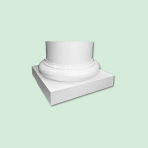 Tuscan Column Base Round