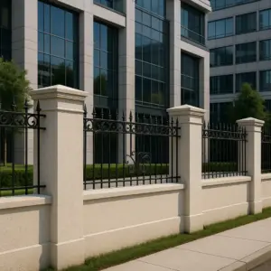 decorative fence panels outdoor