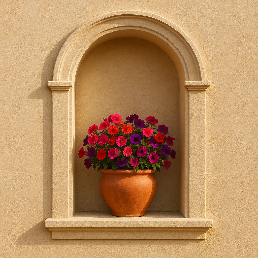 decorative modern wall niche designs