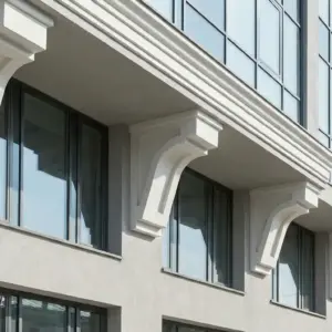 large corbels exterior