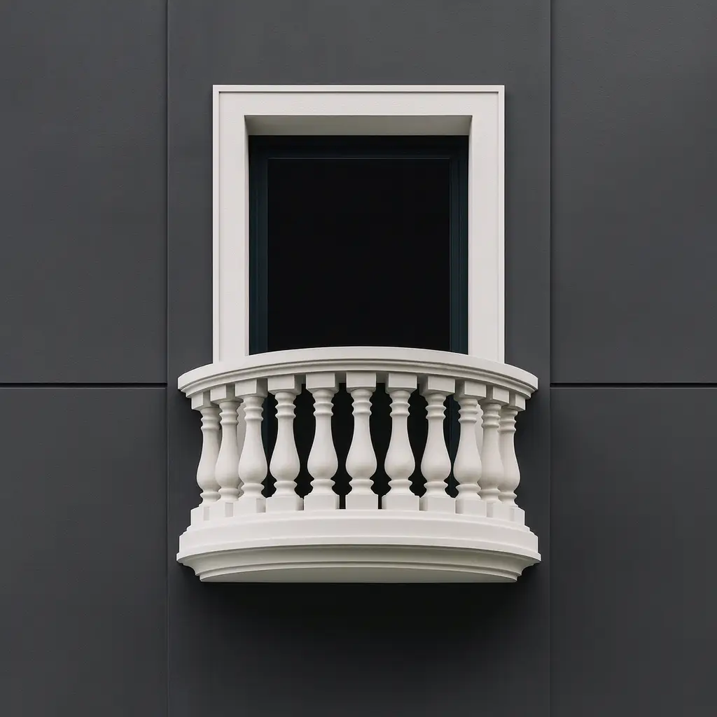 modern juliet balcony