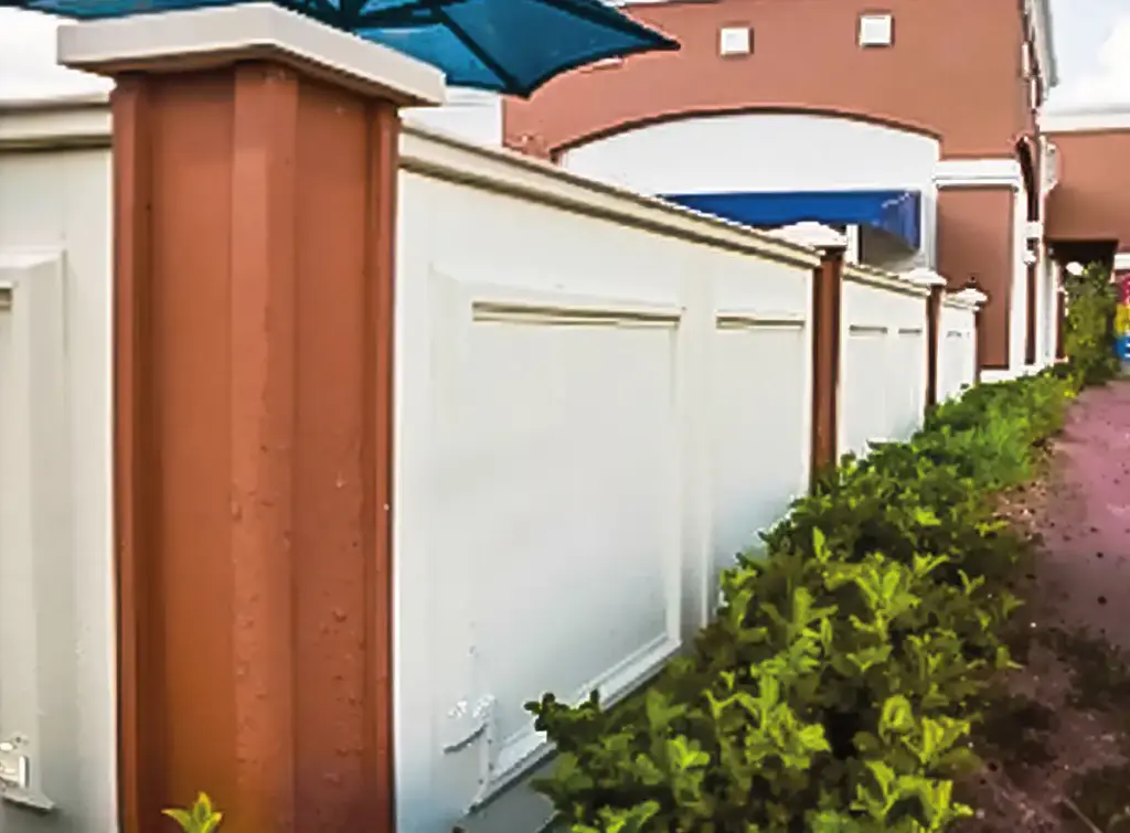 stucco fence wall 3