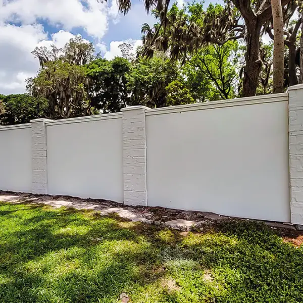 stucco fence wall 8