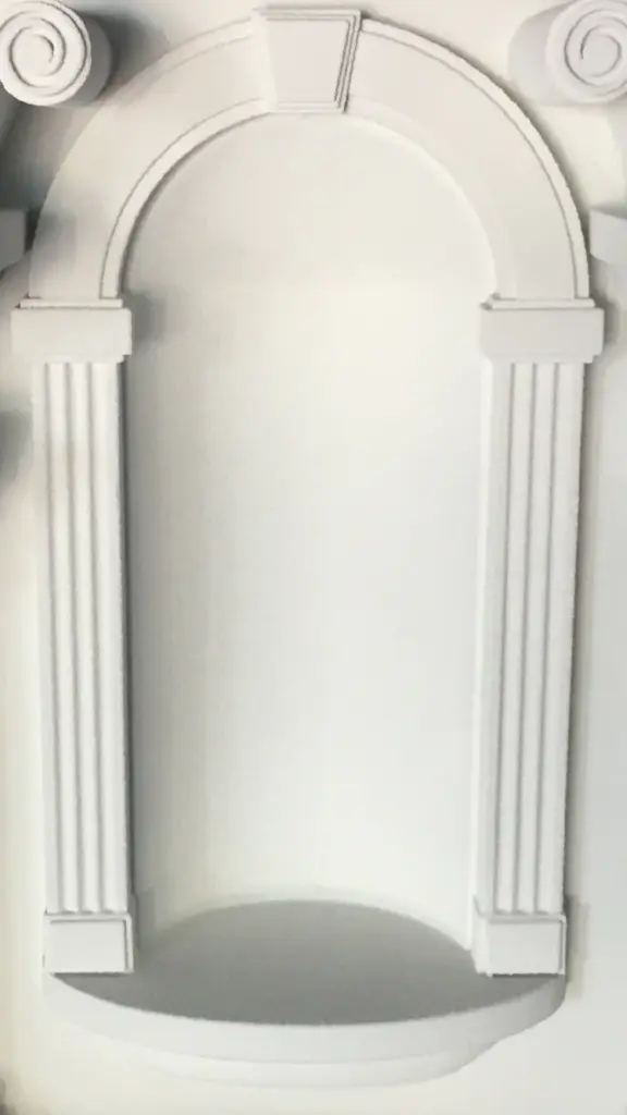 Architectural Exterior Wall Niches 2