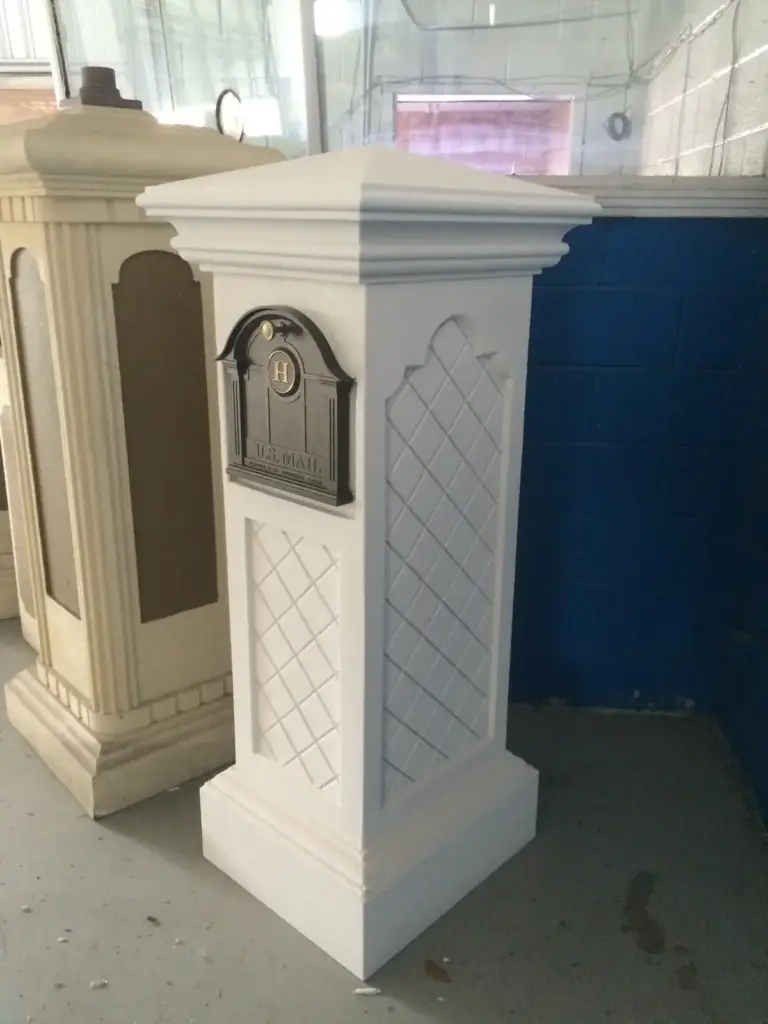 Stucco Mailboxes 10