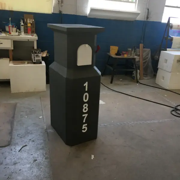 Stucco Mailboxes 11