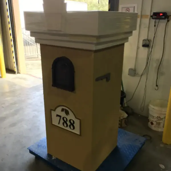Stucco Mailboxes 18