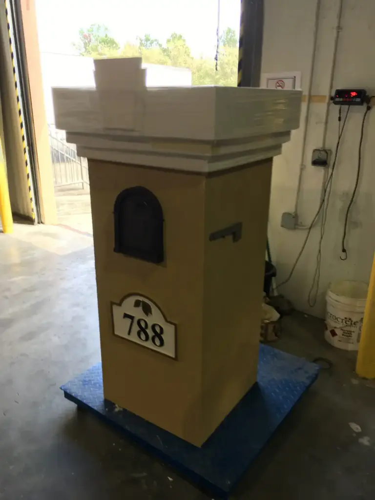 Stucco Mailboxes 18