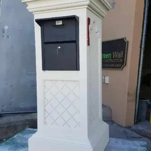 Stucco Mailboxes 24