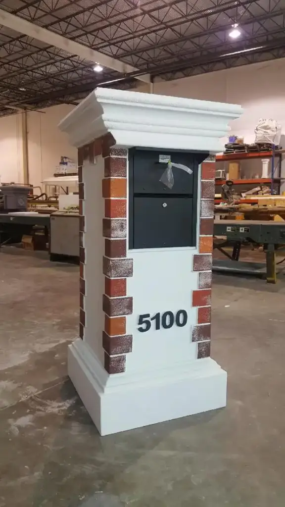 Stucco Mailboxes 28