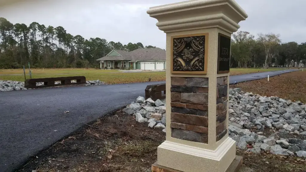 Stucco Mailboxes 37
