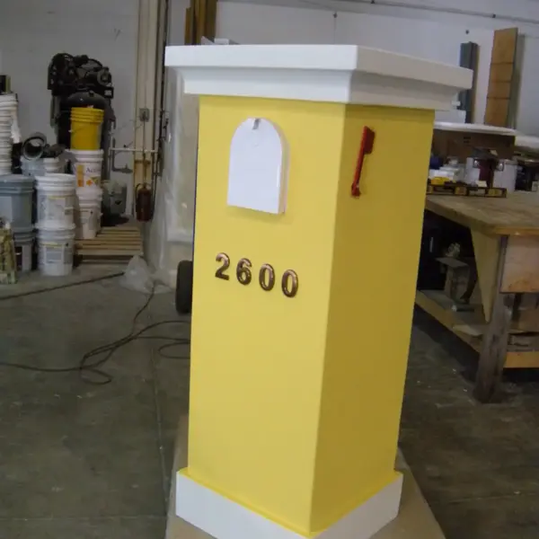 Stucco Mailboxes 39