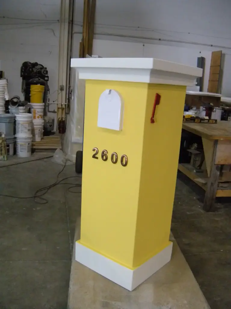 Stucco Mailboxes 39