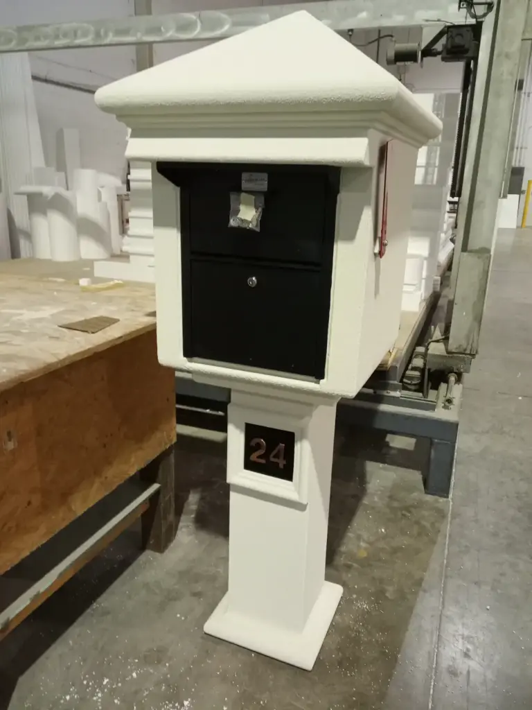 Stucco Mailboxes 59