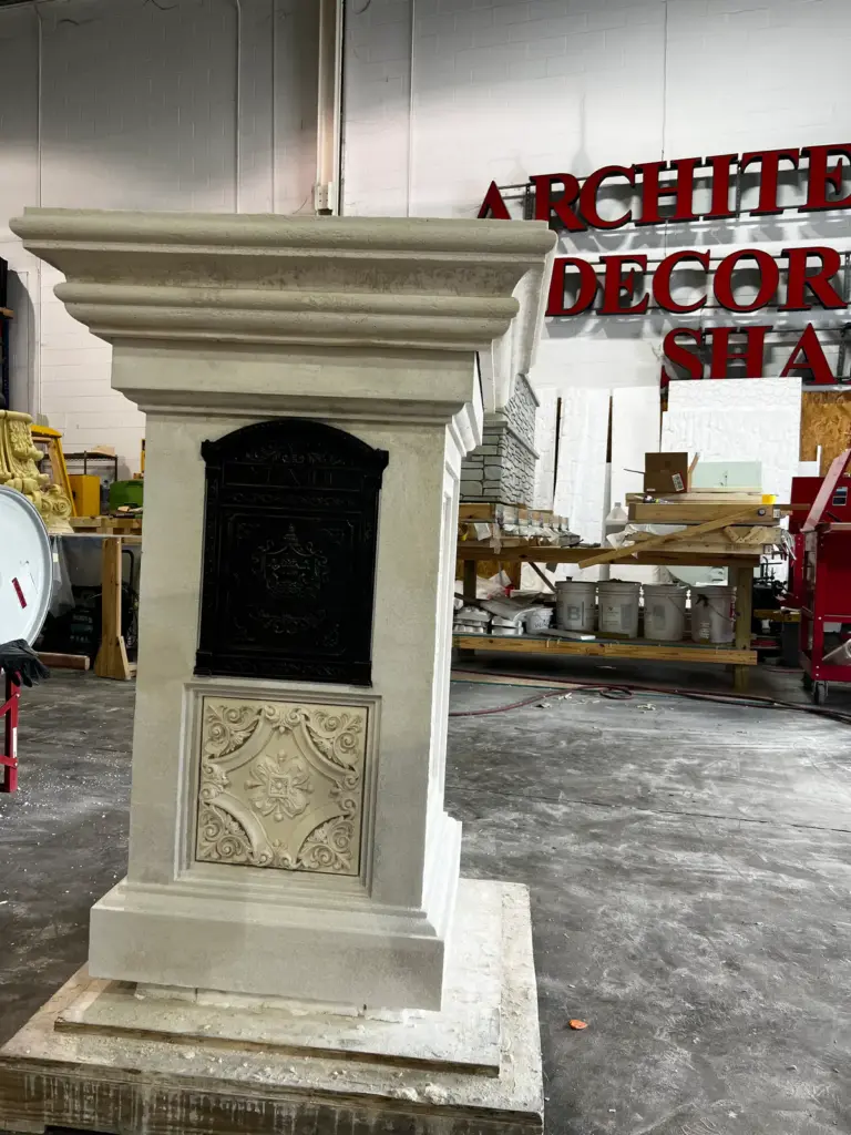 Stucco Mailboxes 70