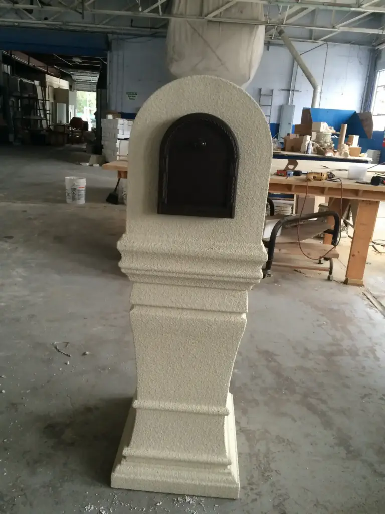 Stucco Mailboxes 8