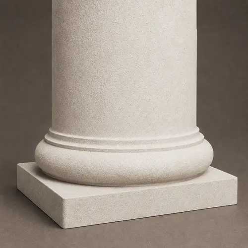 Architectural ColumnsTUSCAN BASE ROUND 1