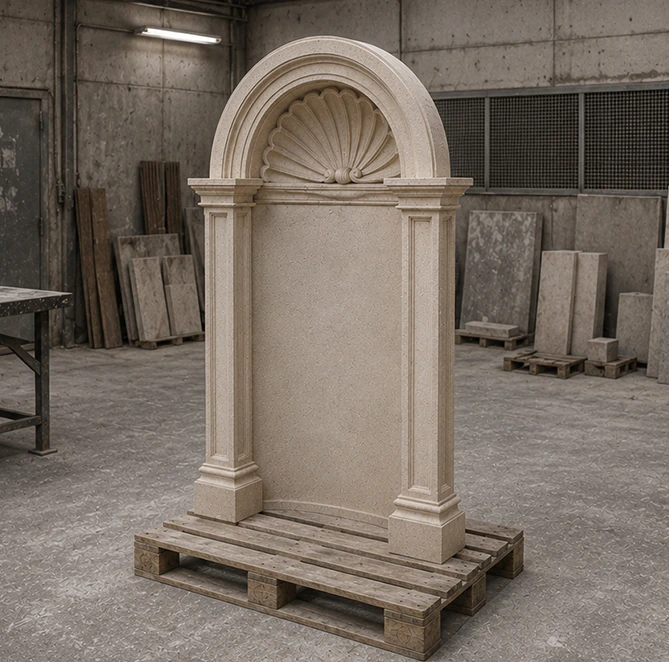 Exterior Wall Niches Header 6