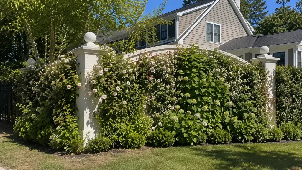 Faux Greenery Wall 1