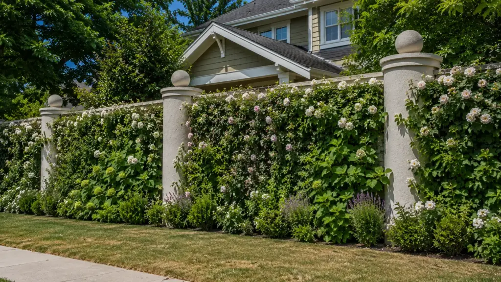 Faux Greenery Wall 12