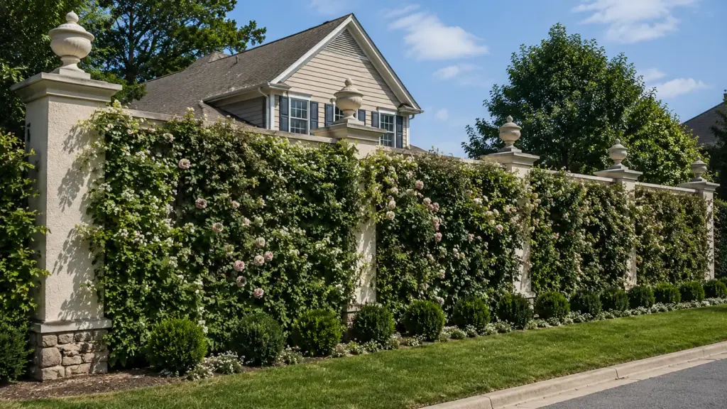Faux Greenery Wall 15