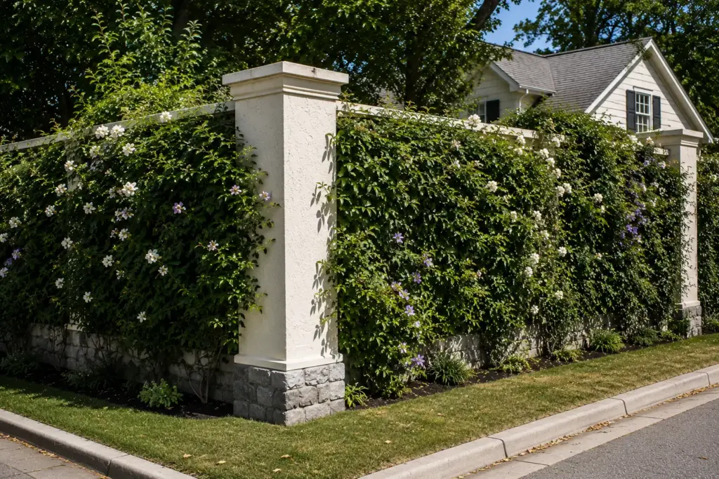 Faux Greenery Wall 2