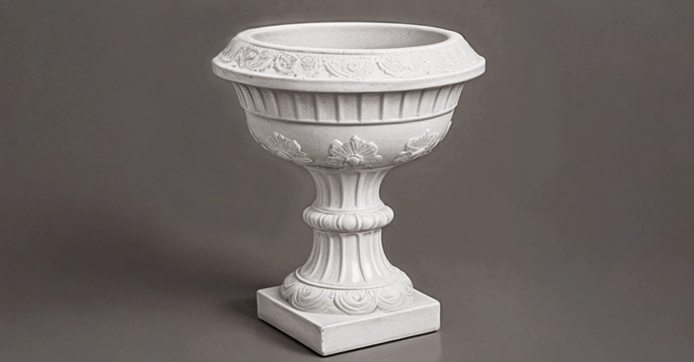 Antique Flower Post