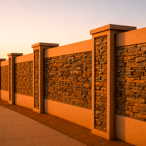 Stone Serenity SAFS 005 Decorative Fence Panels