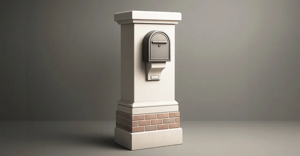 Stucco Mailboxes