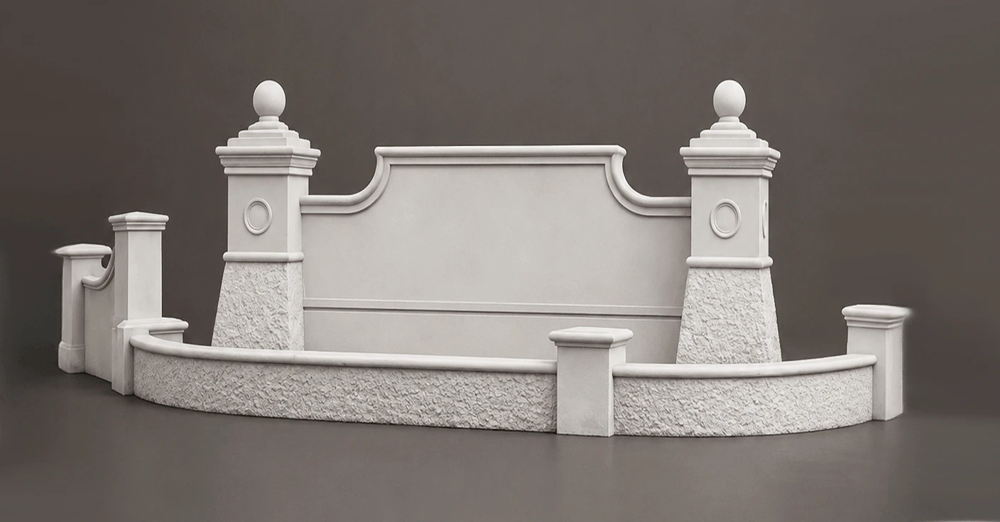 Subdivision Entrance Designs Kits