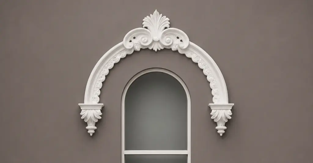 Window Hood Molds Eyebrow Caps
