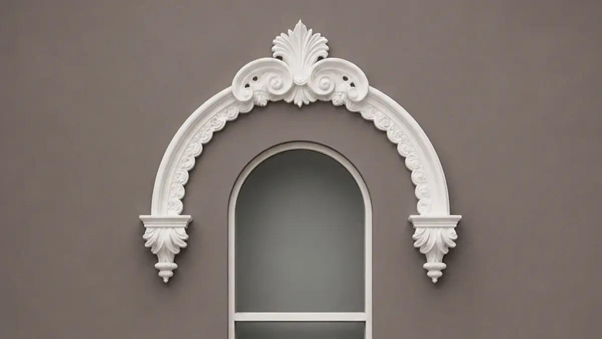 Window Hood Molds Eyebrow Caps