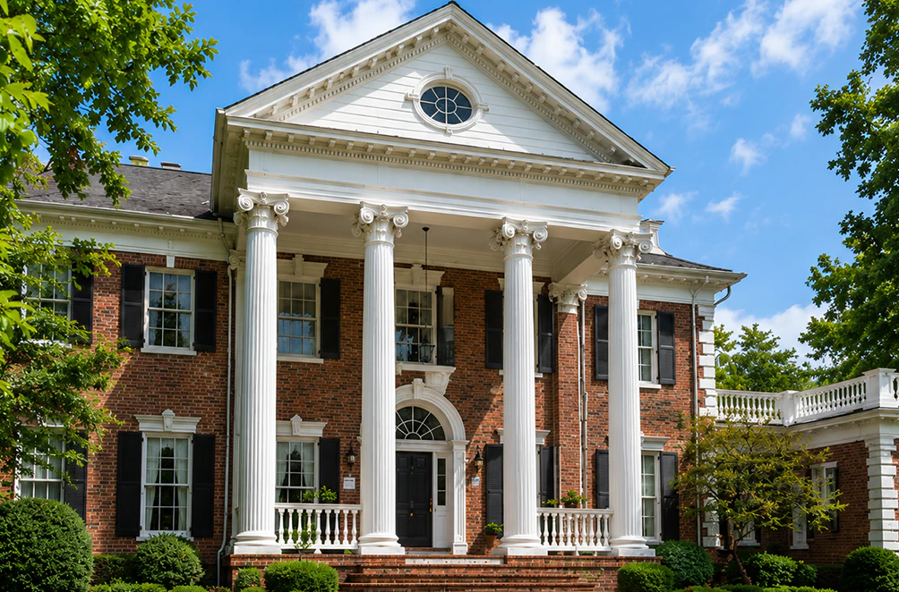 Architectural Columns Header 4 Horizontal