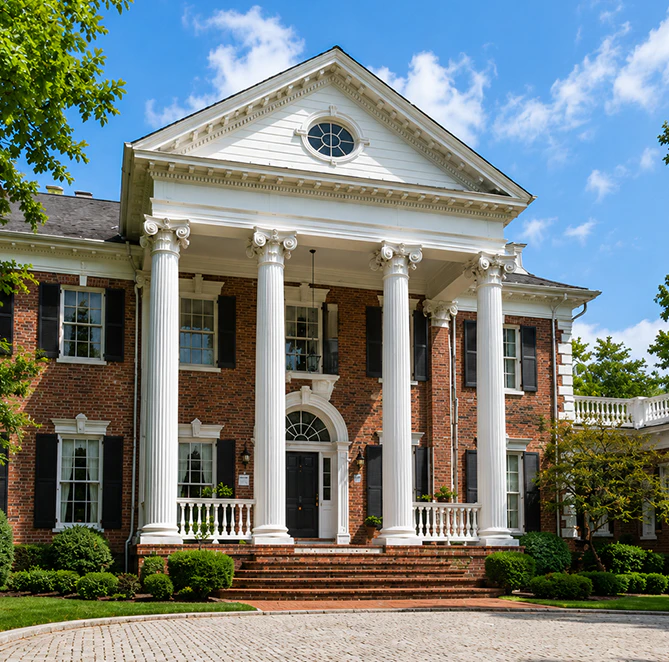 Architectural Columns Header 4