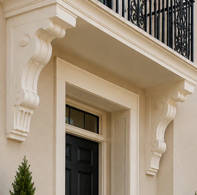 Corbels Exterior Header 3