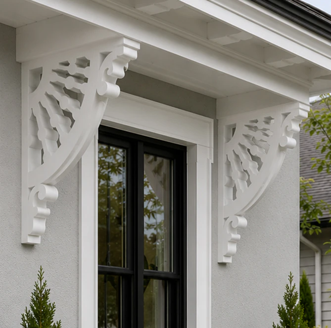 Corbels Exterior Header 4