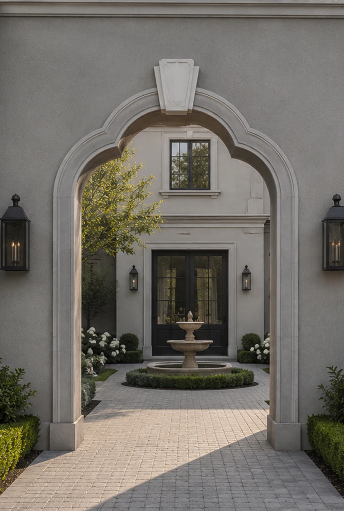 Decorative Arches Header 2 Vertical