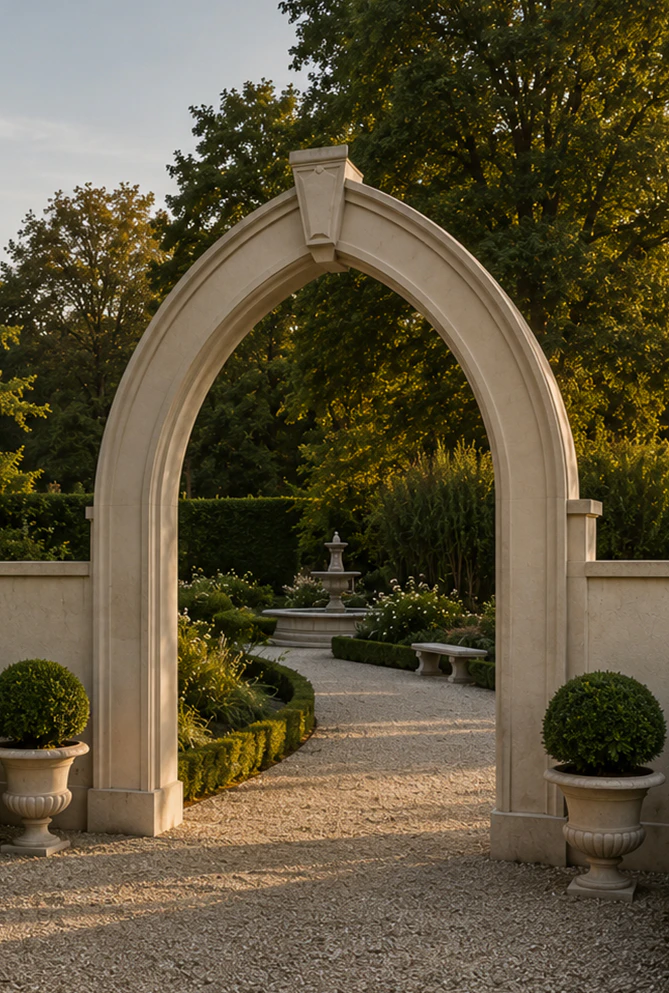 Decorative Arches Header 4 Vertical
