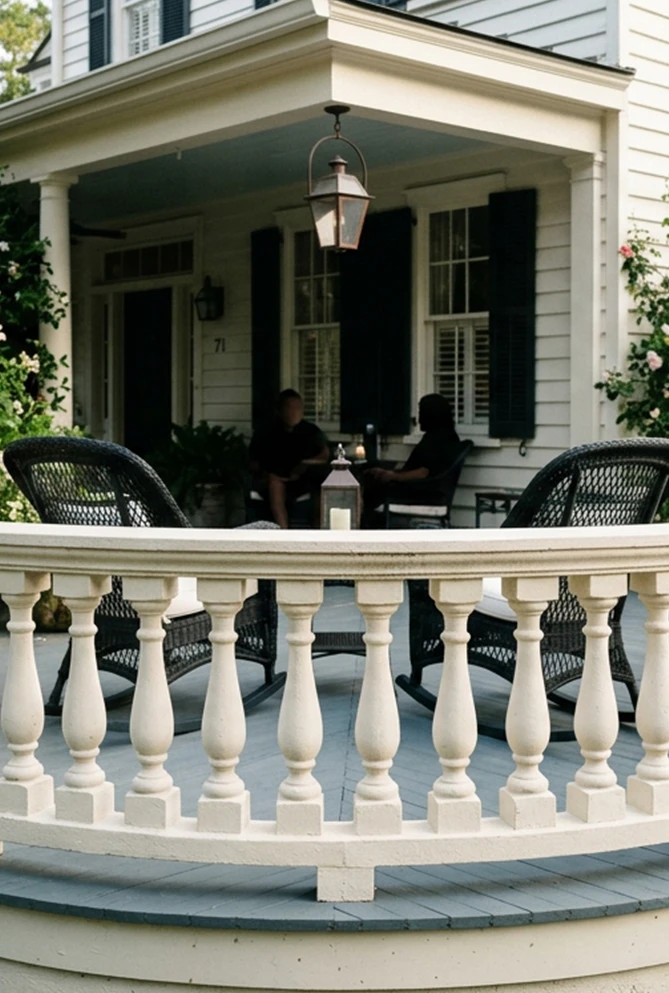 Decorative Railing Header 3 Vertical