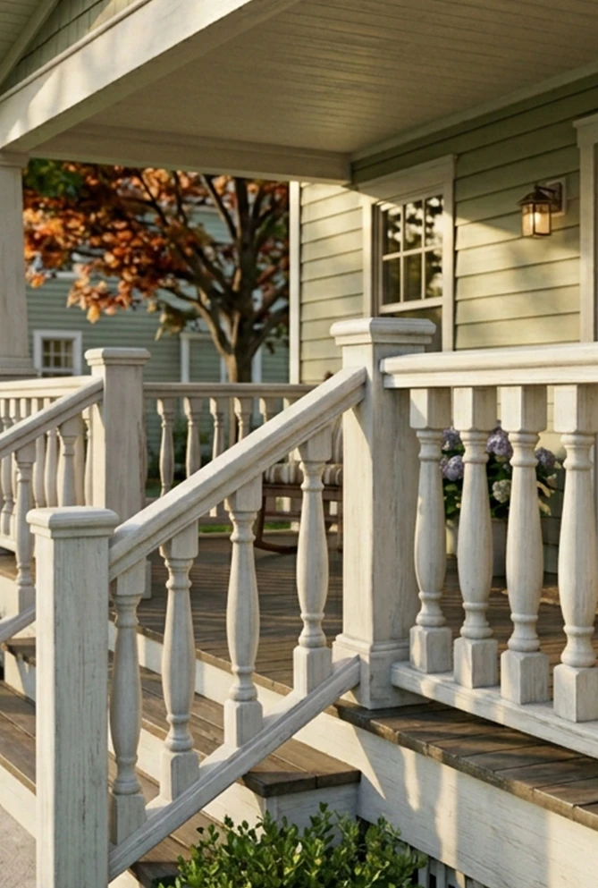 Decorative Railing Header 4 Vertical
